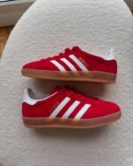 Gazelle Indoor Rojo Y Blanco - Imagen 2