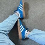 Gazelle Indoor Azul Y Blanca