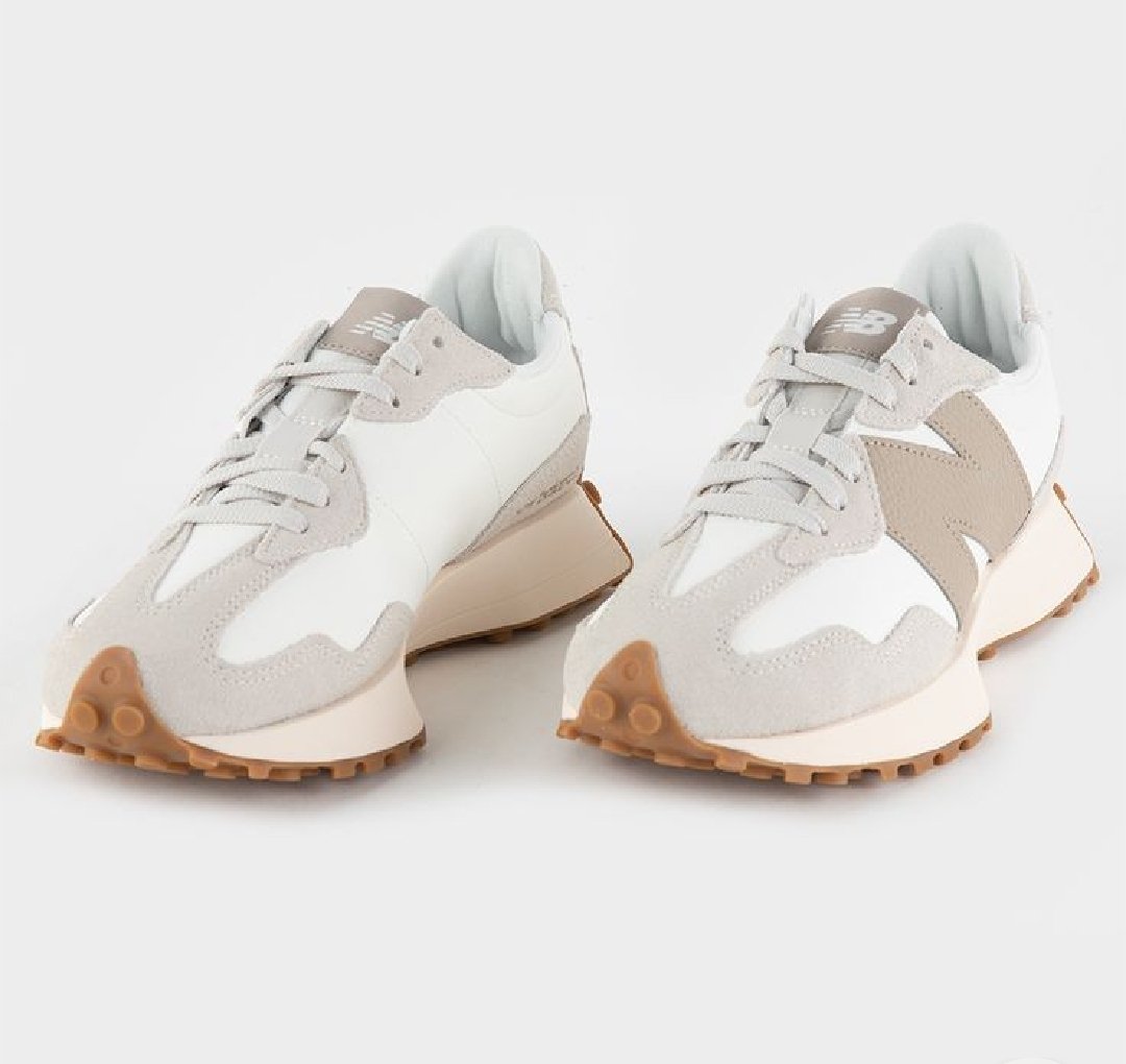 Nb 327 N Bege New Balance 327 Blanca/Beige - Imagen 1