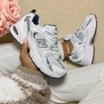 New Balance 530 Blanca/Silver/Azul Mariño
