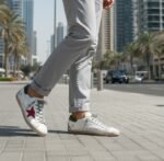 Golden Goose Super-Star Black/Star Roja