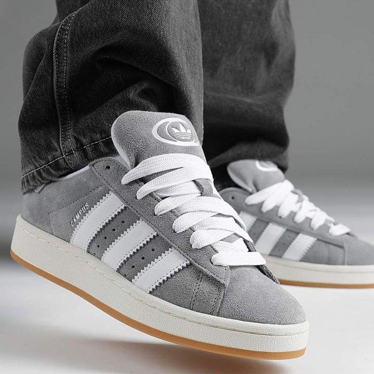 Tênis Campus 00s Cinza Originals Premium Wonder White Lançamento _ Shopee Brasil Campus 00s Gris Y Blanca - Imagen 1