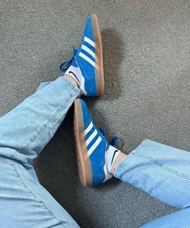 adidas gazelles Gazelle Indoor Azul Y Blanca - Imagen 1